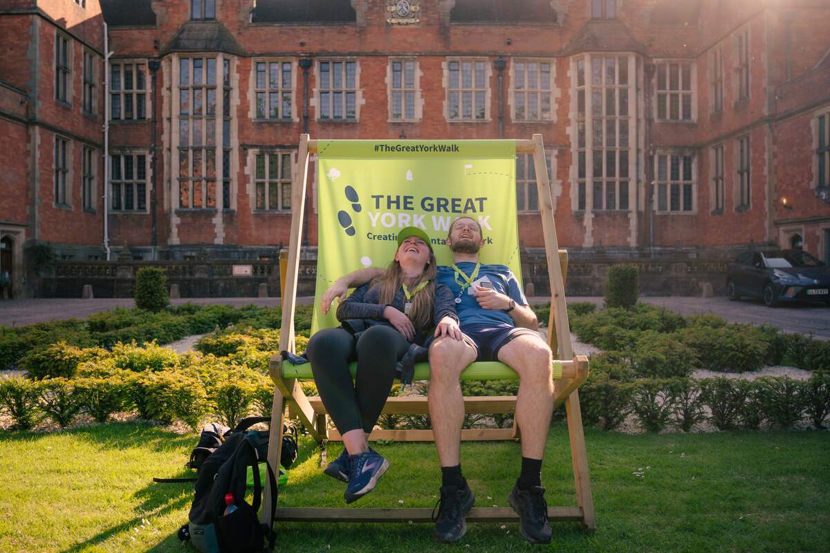 The Great York Walk is a charity walking challenge that takes place every May to raise funds for Mentally Fit York. Participants, including staff, students and alumni, have raised thousands of pounds for on-the-ground initiatives and research projects.